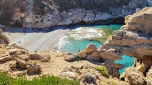 Samos plaża Mikro Saitani