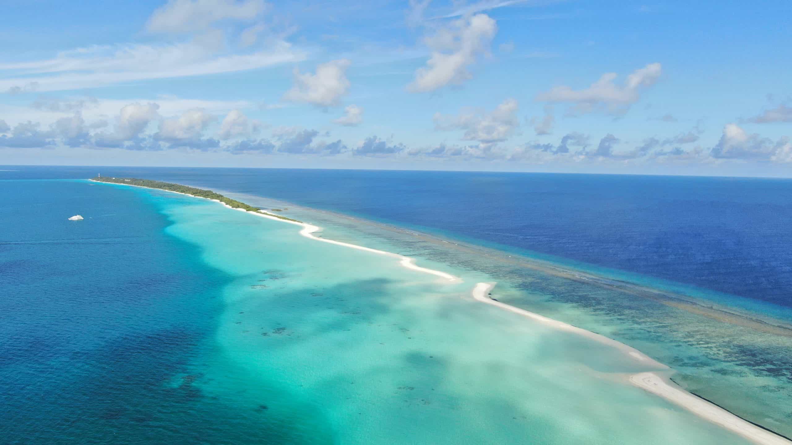 Malediwy sandbank