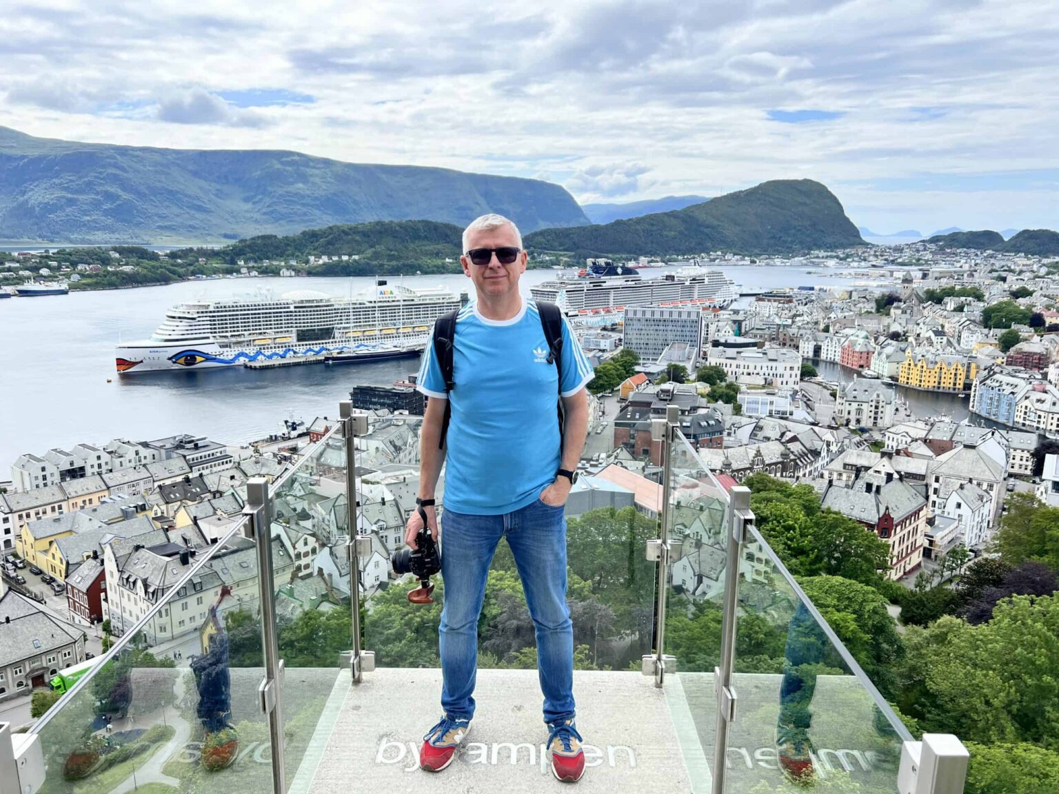 Norweskie Fiordy Alesund punkt widokowy